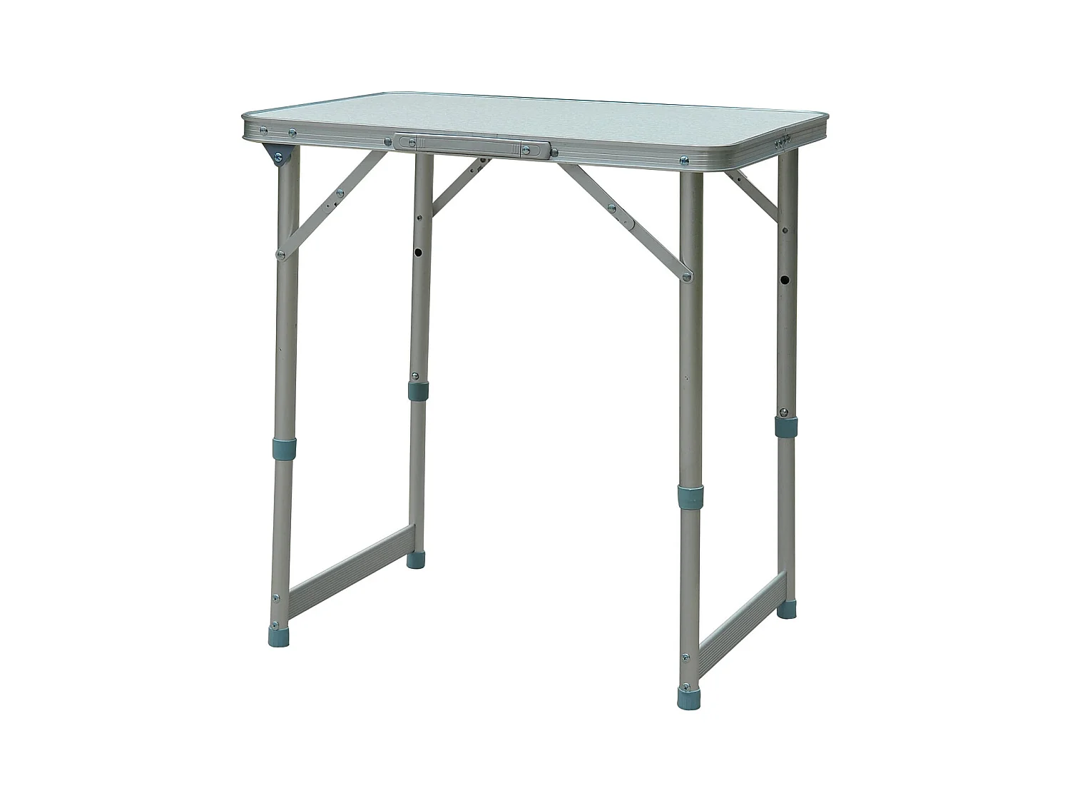 Mesa de camping blanco 60x45x64 cm Outsunny