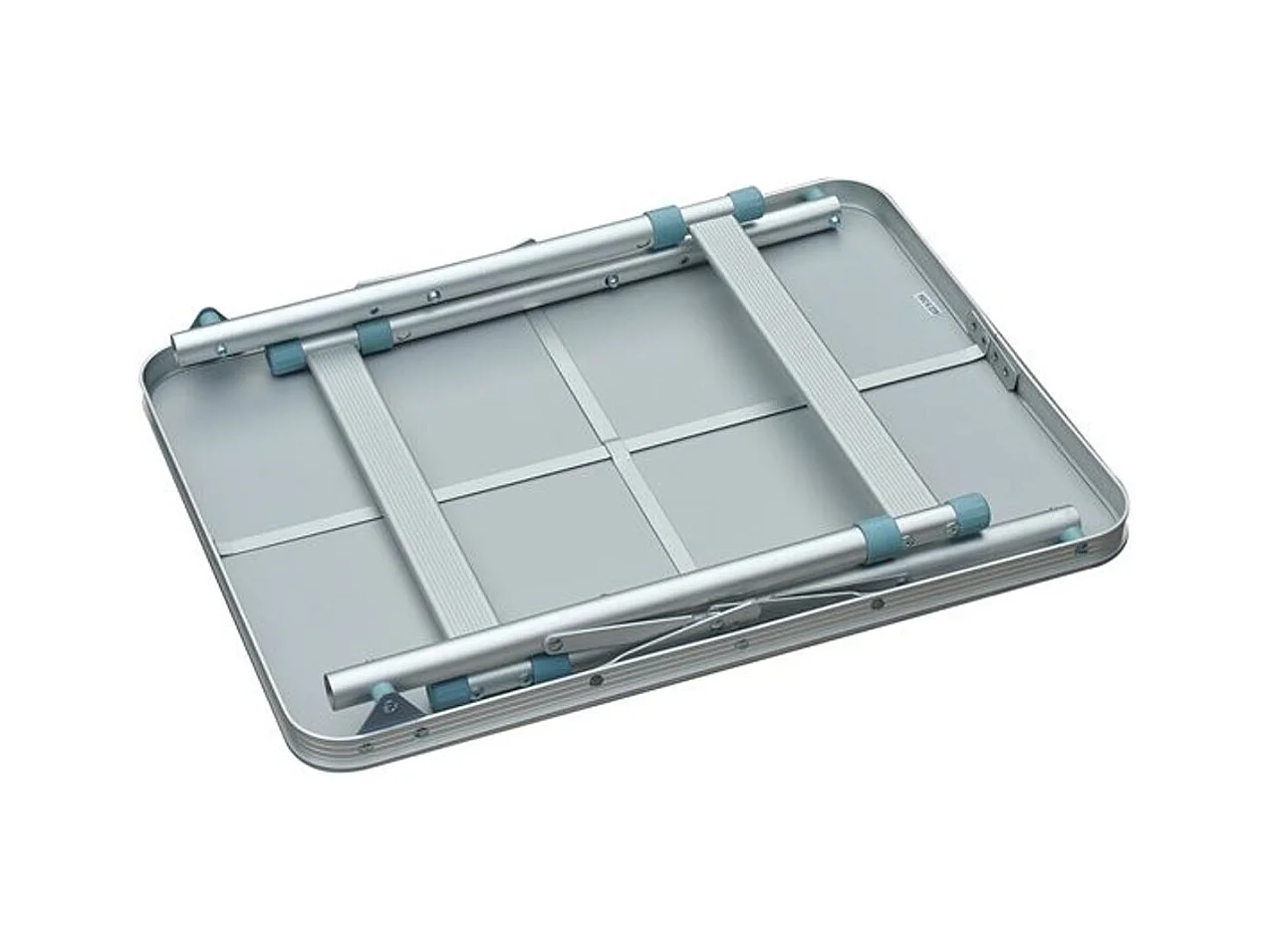 Mesa de camping blanco 60x45x64 cm Outsunny