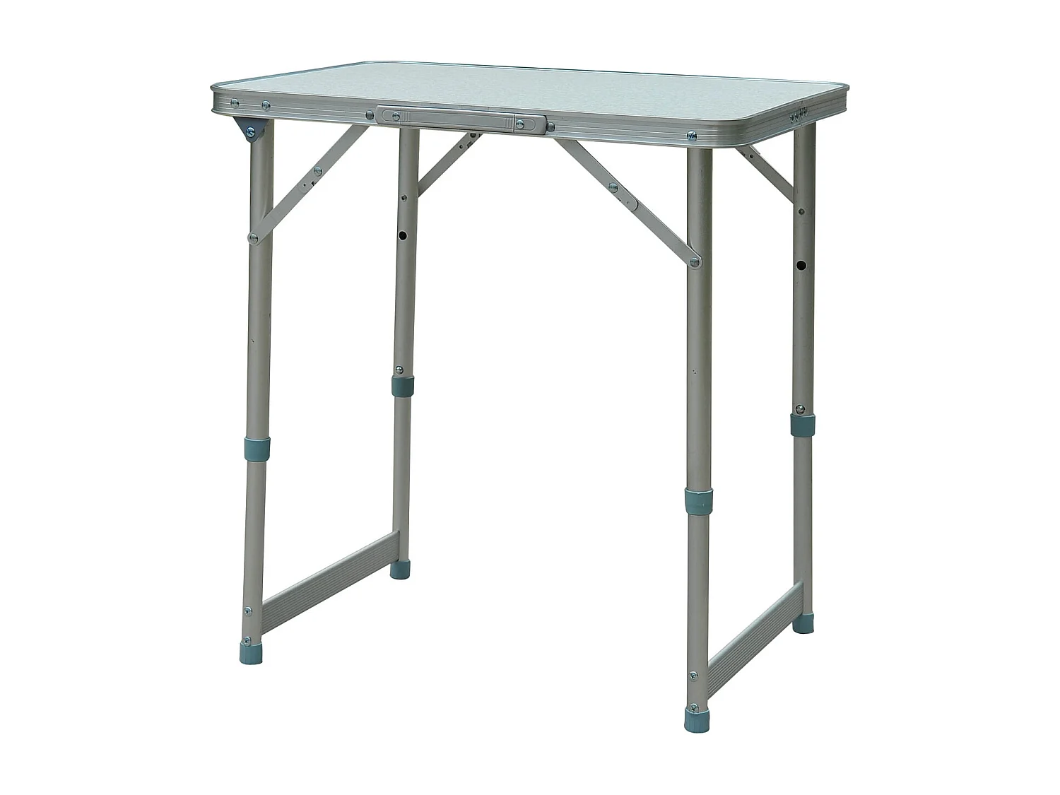 Mesa de camping blanco 60x45x64 cm Outsunny