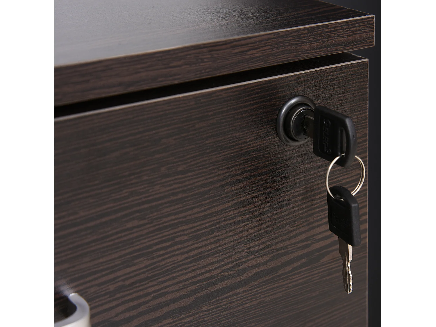 Armario de archivador móvil negro 40x45x55.6 cm Vinsetto