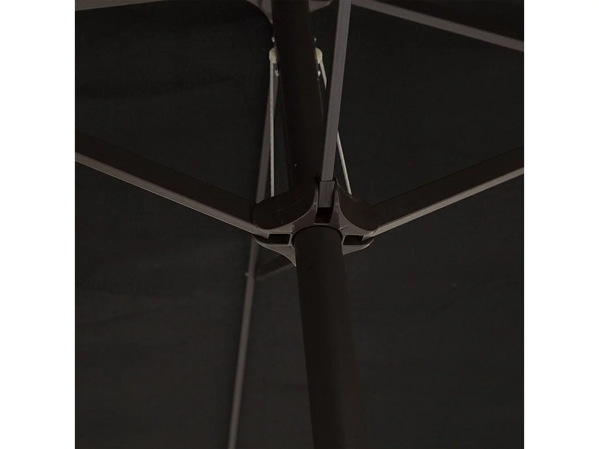 Sombrilla negro 460x270x240 cm Outsunny