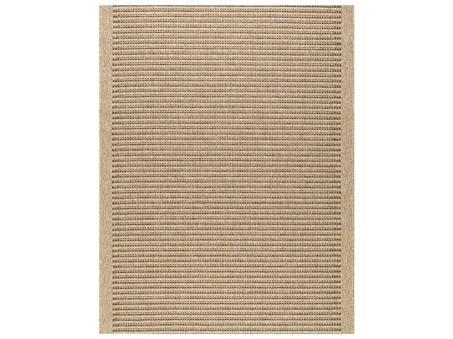 Tapis extérieur - 80x150cm - naturel - 100% polypropylène résistant aux UV - 1400 gr/m² - KAFÉ
