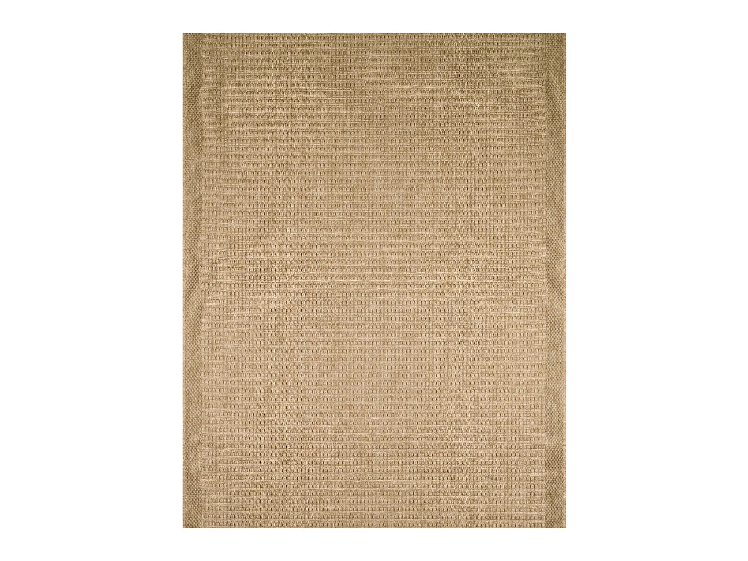 Tapis extérieur - 80x150cm - naturel - 100% polypropylène résistant aux UV - 1400 gr/m² - EDEN