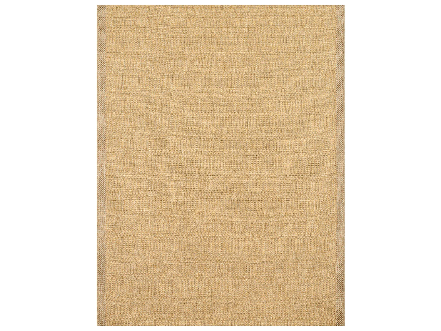 Tapis extérieur - 120x170cm - naturel - 100% polypropylène résistant aux UV - 1400 gr/m² - SLEÏA