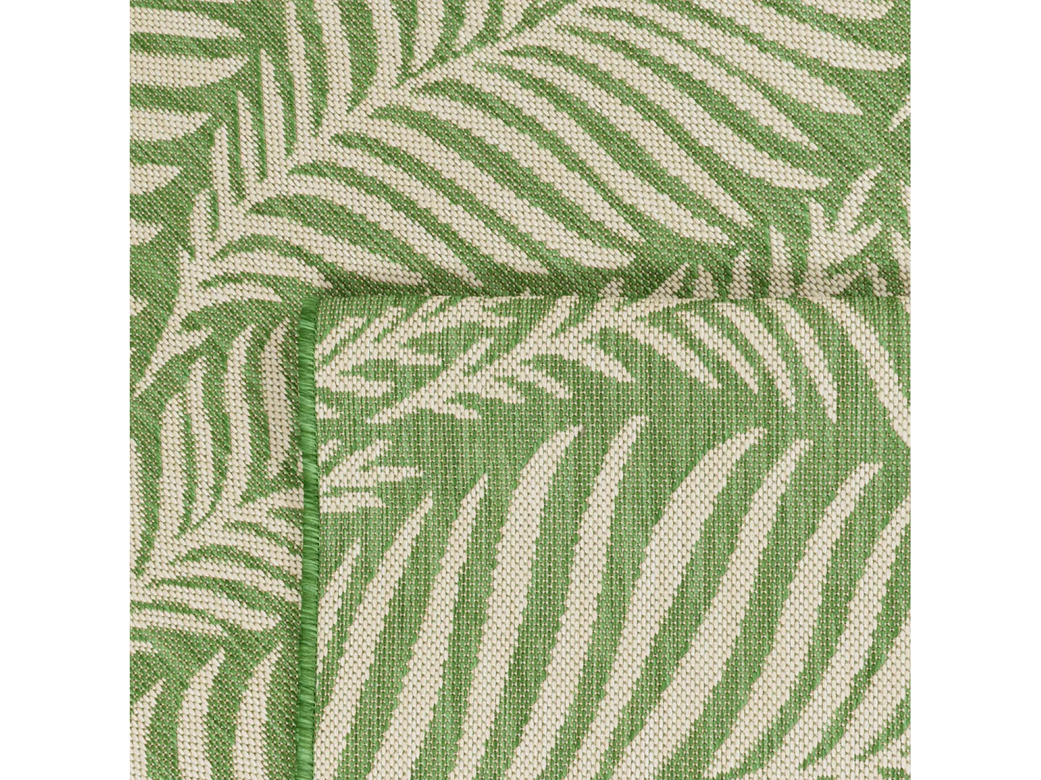 Tapis extérieur carré - 200x200cm - vert - 100% polypropylène résistant aux UV - 800gr/m² - 192 000 Points/m² - ALAYA