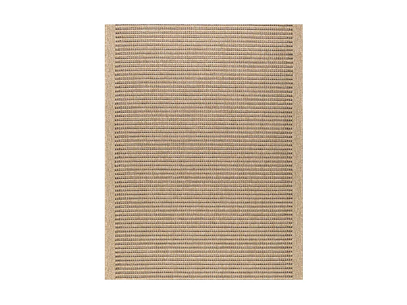 Tapis extérieur - 60x90cm - naturel - 100% polypropylène résistant aux UV - 1400 gr/m² - KAFÉ