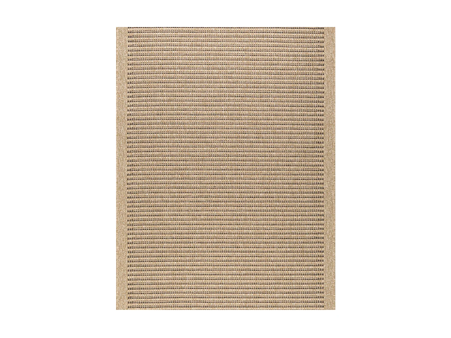 Tapis extérieur - 60x90cm - naturel - 100% polypropylène résistant aux UV - 1400 gr/m² - KAFÉ