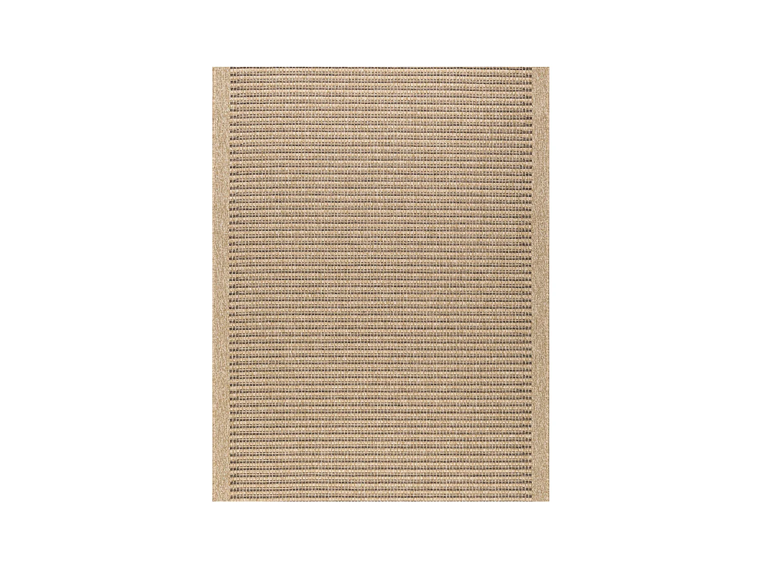 Tapis extérieur - 60x90cm - naturel - 100% polypropylène résistant aux UV - 1400 gr/m² - KAFÉ