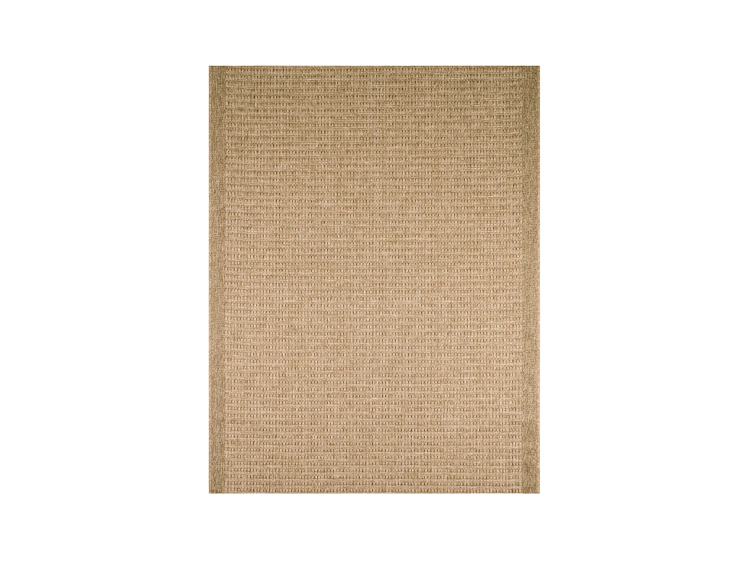Tapis extérieur - 60x90cm - naturel - 100% polypropylène résistant aux UV - 1400 gr/m² - EDEN