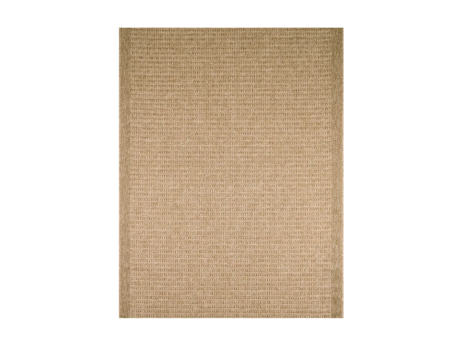 Tapis extérieur - 60x90cm - naturel - 100% polypropylène résistant aux UV - 1400 gr/m² - EDEN