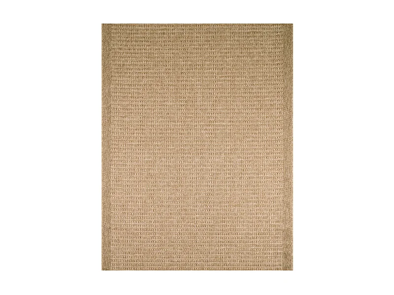 Tapis extérieur - 60x90cm - naturel - 100% polypropylène résistant aux UV - 1400 gr/m² - EDEN