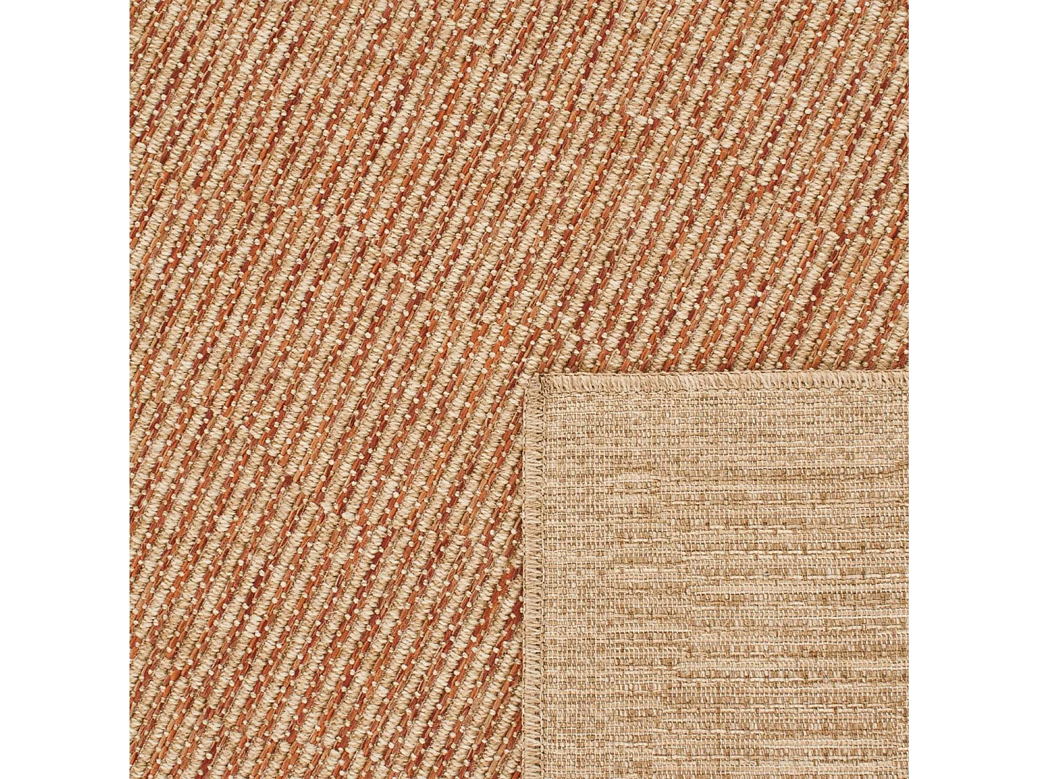 Tapis extérieur - 60x90cm - naturel - 100% polypropylène résistant aux UV - 1400 gr/m² - HUMA