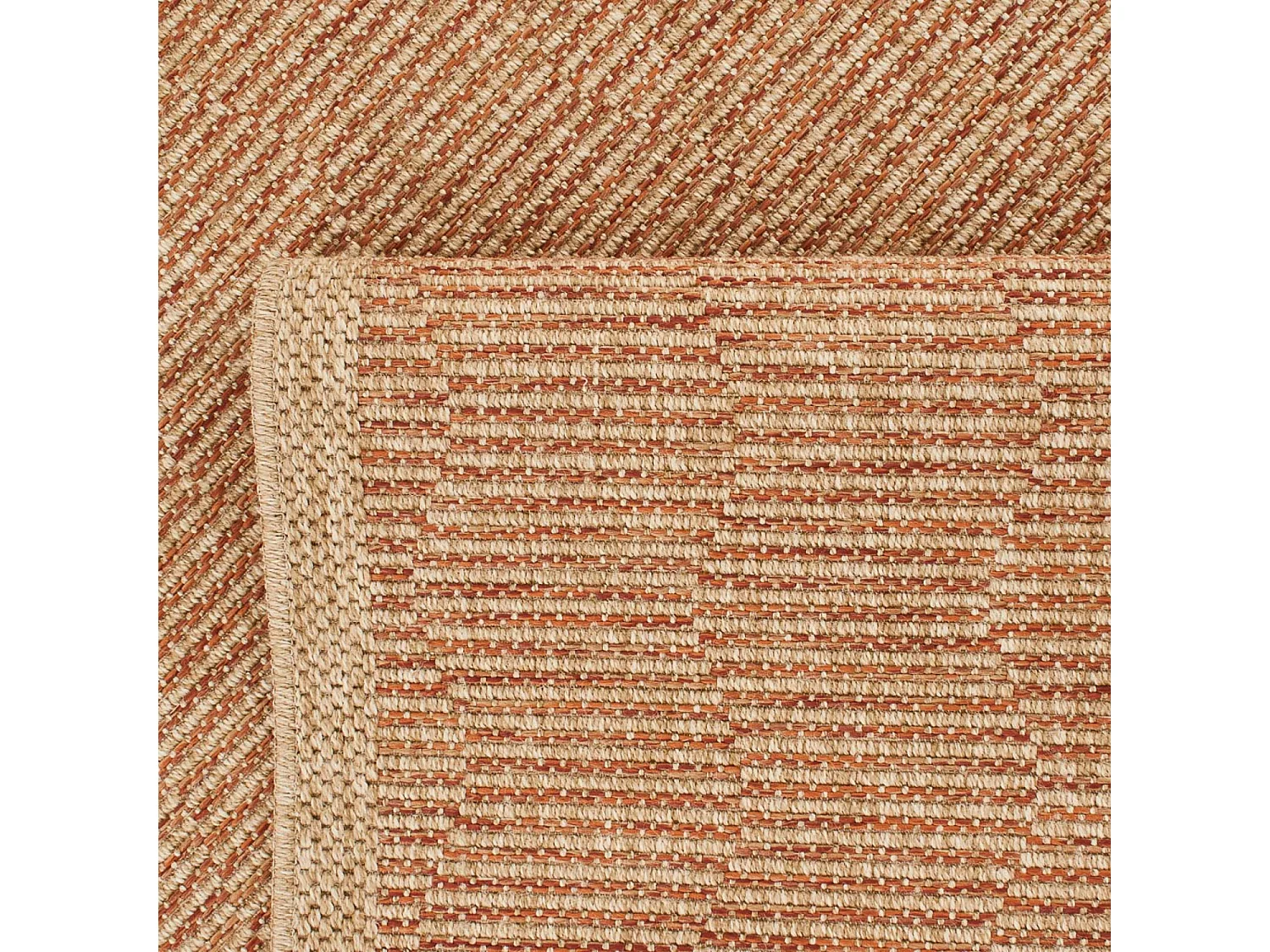 Tapis extérieur - 60x90cm - naturel - 100% polypropylène résistant aux UV - 1400 gr/m² - HUMA