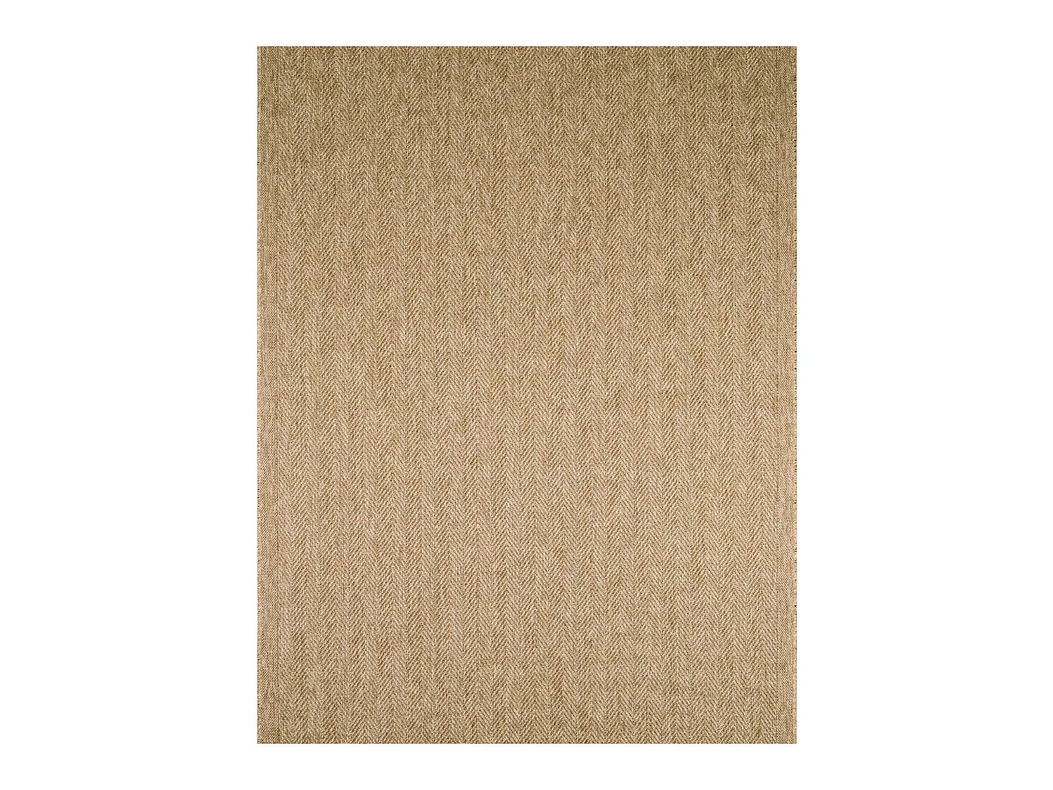 Tapis extérieur - 200x290cm - naturel - 100% polypropylène résistant aux UV - 1400 gr/m² - LYS