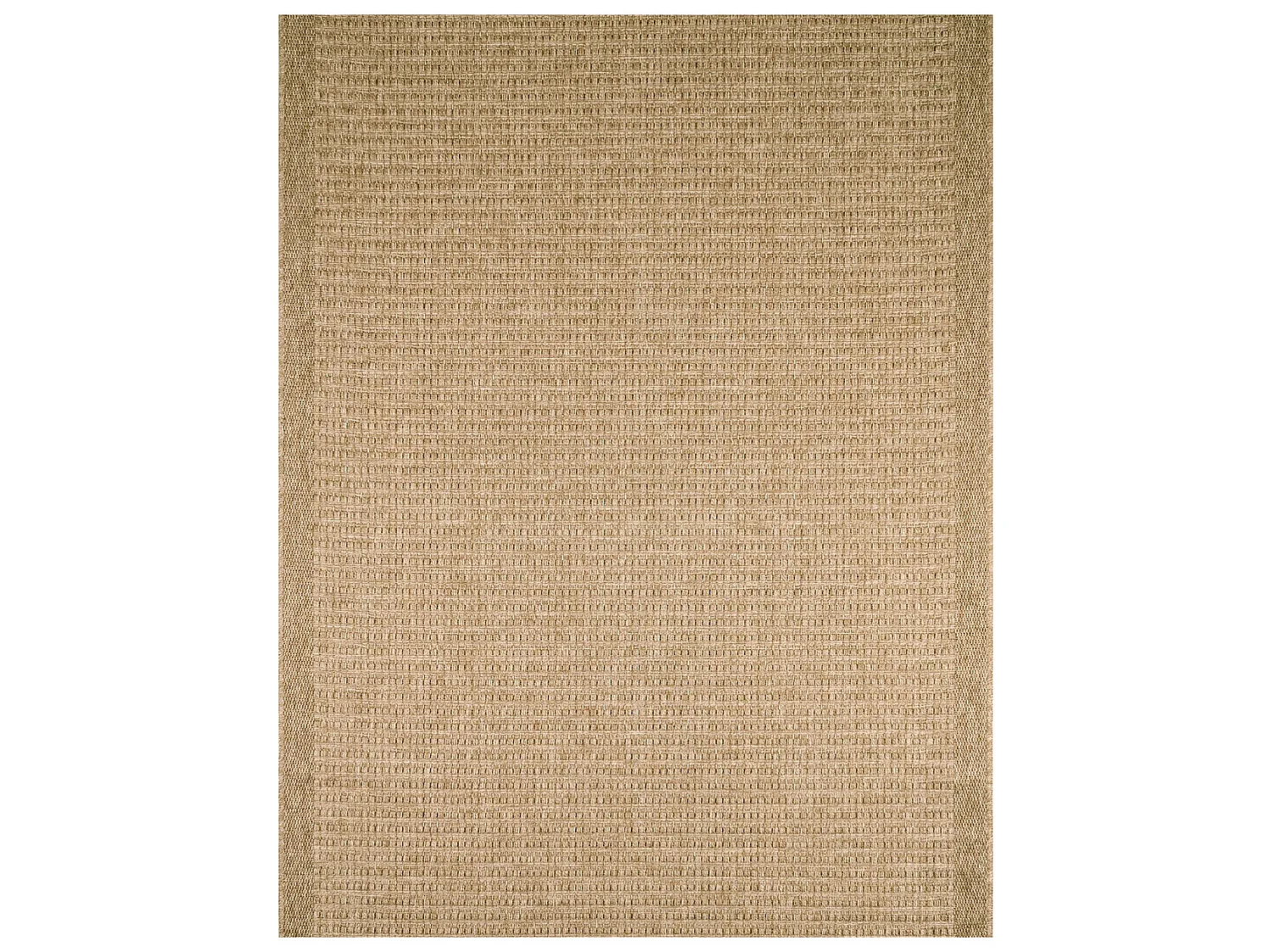Tapis extérieur -60x180cm - naturel - 100% polypropylène résistant aux UV - 1400 gr/m² - EDEN