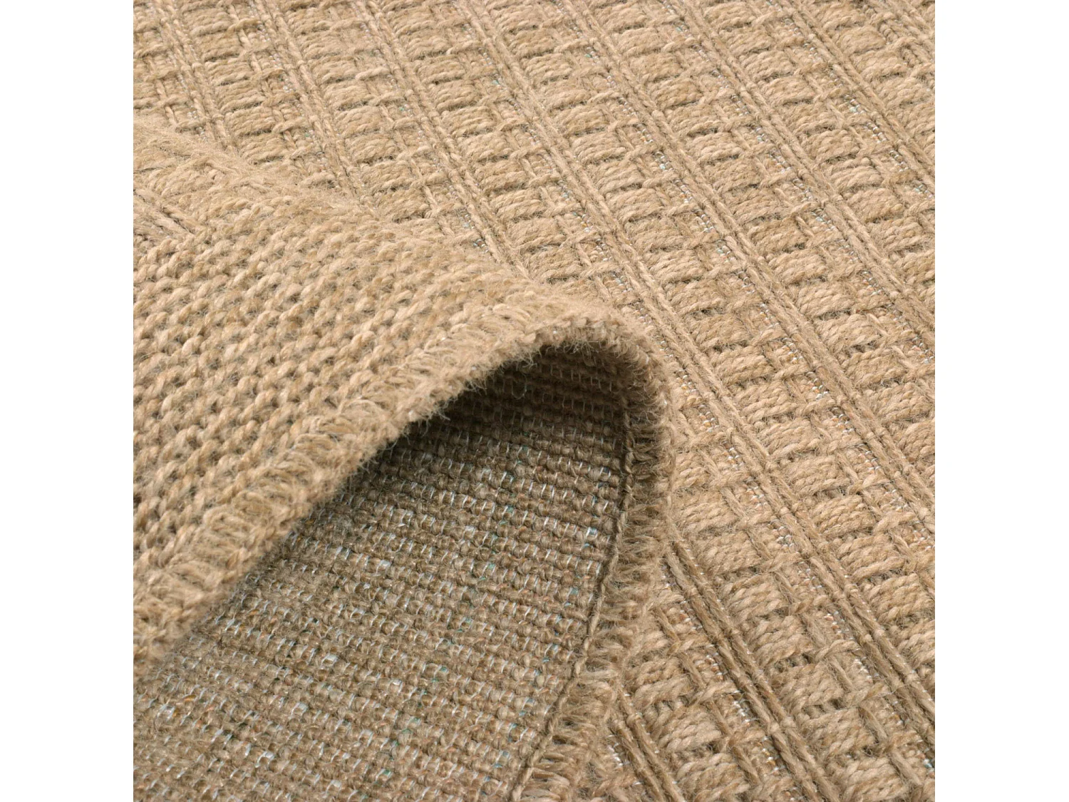 Tapis extérieur -60x180cm - naturel - 100% polypropylène résistant aux UV - 1400 gr/m² - EDEN