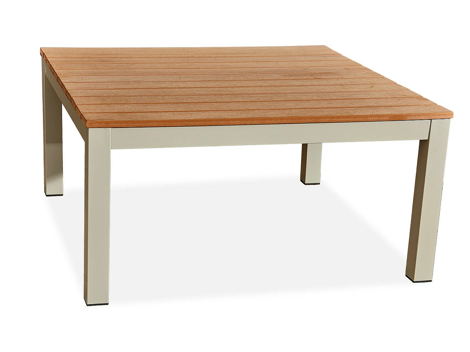 Salon de jardin design aluminium - Gris - 5 places - BILBAO