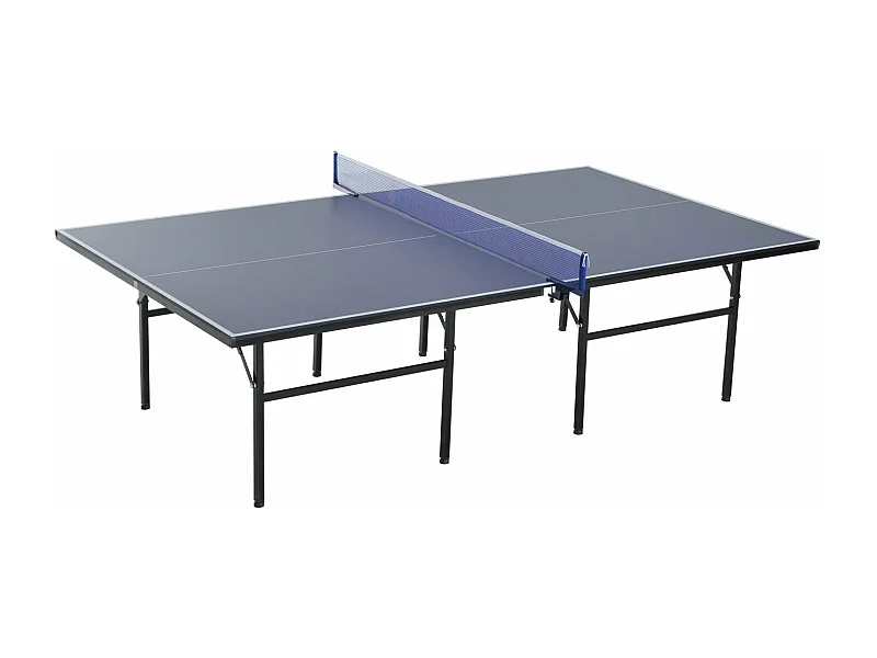 Mesa de ping pong azul 152.5x274x76 cm HOMCOM