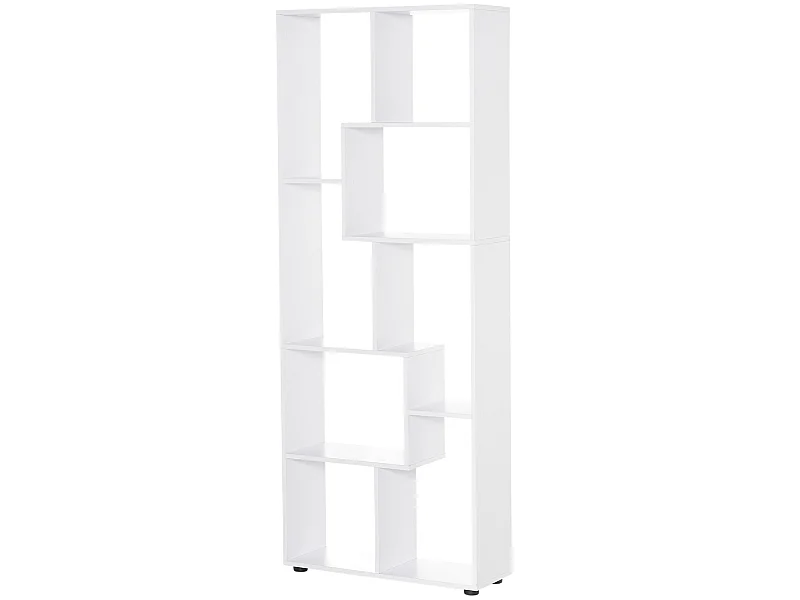 Estantería blanco 70x24x178 cm HOMCOM