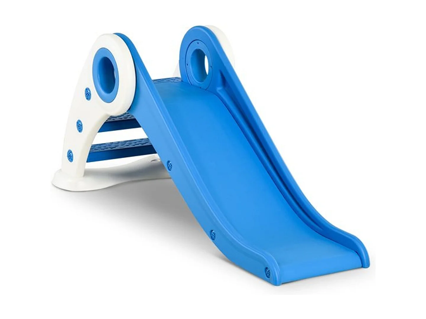 Tobogán plegable infantil azul 120 x 50 x 56 cm HOMCOM