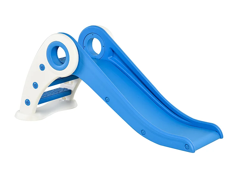 Tobogán plegable infantil azul 120 x 50 x 56 cm HOMCOM