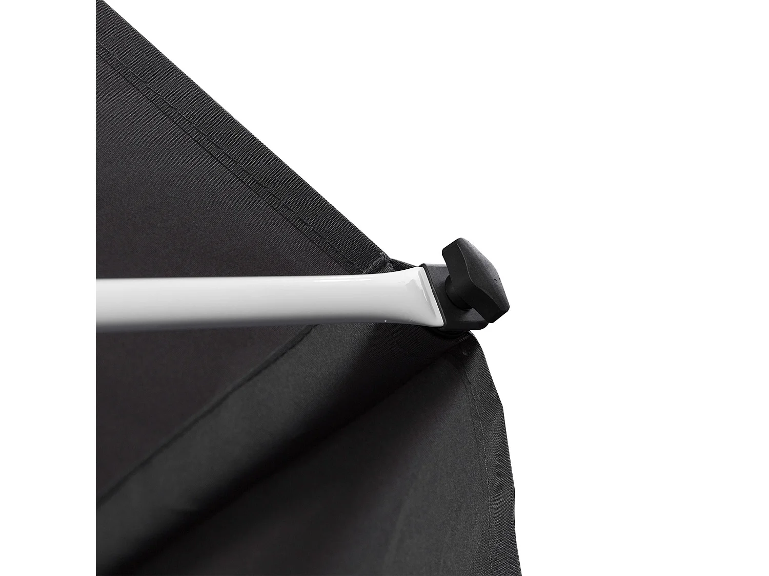 Toldo manual retráctil gris 200x150x280 cm Outsunny