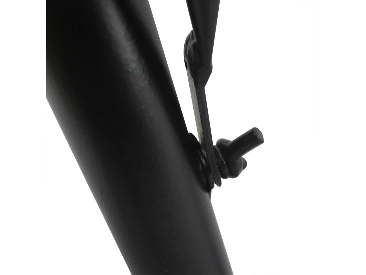 Mesa colgante de balcón negro 60x56.5x45 cm Outsunny