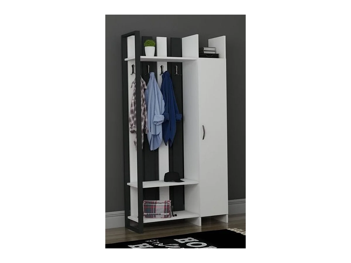 Meuble d'entrée PRO blanc