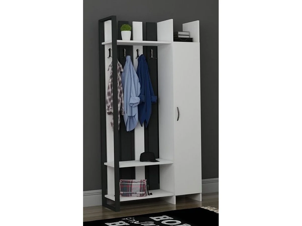 Meuble d'entrée PRO blanc