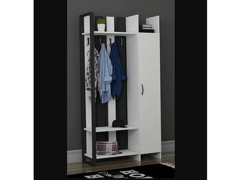 Meuble d'entrée PRO blanc