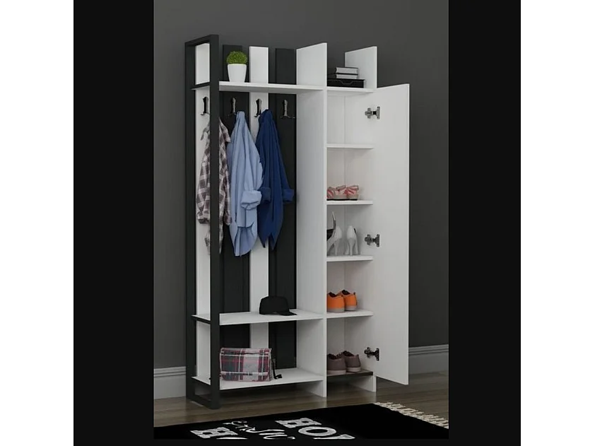 Meuble d'entrée PRO blanc