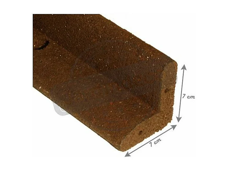 Bordure de jardin en caoutchouc recyclé Unitaire