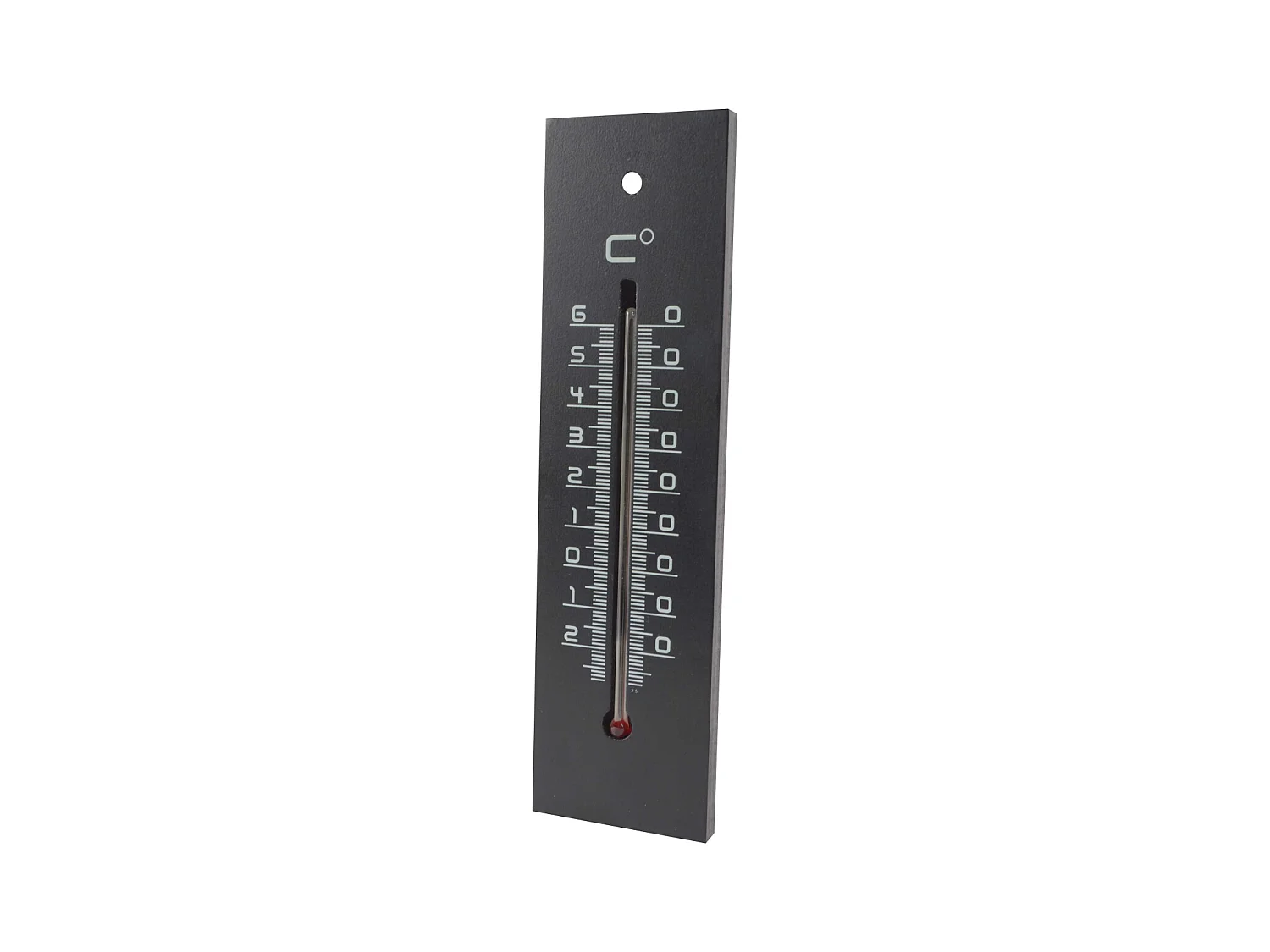 Thermometer aus zeitgenössischem Medium Schwarz - 22 cm