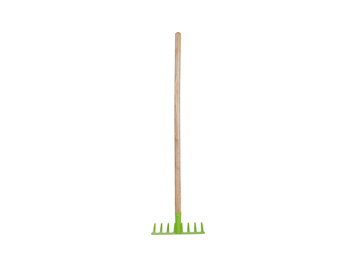 Outil de jardin pour enfant manche en bois Râteau classique