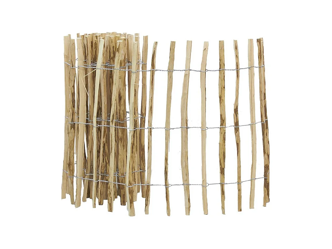 Ganivelle en noisetier Hauteur 90 cm