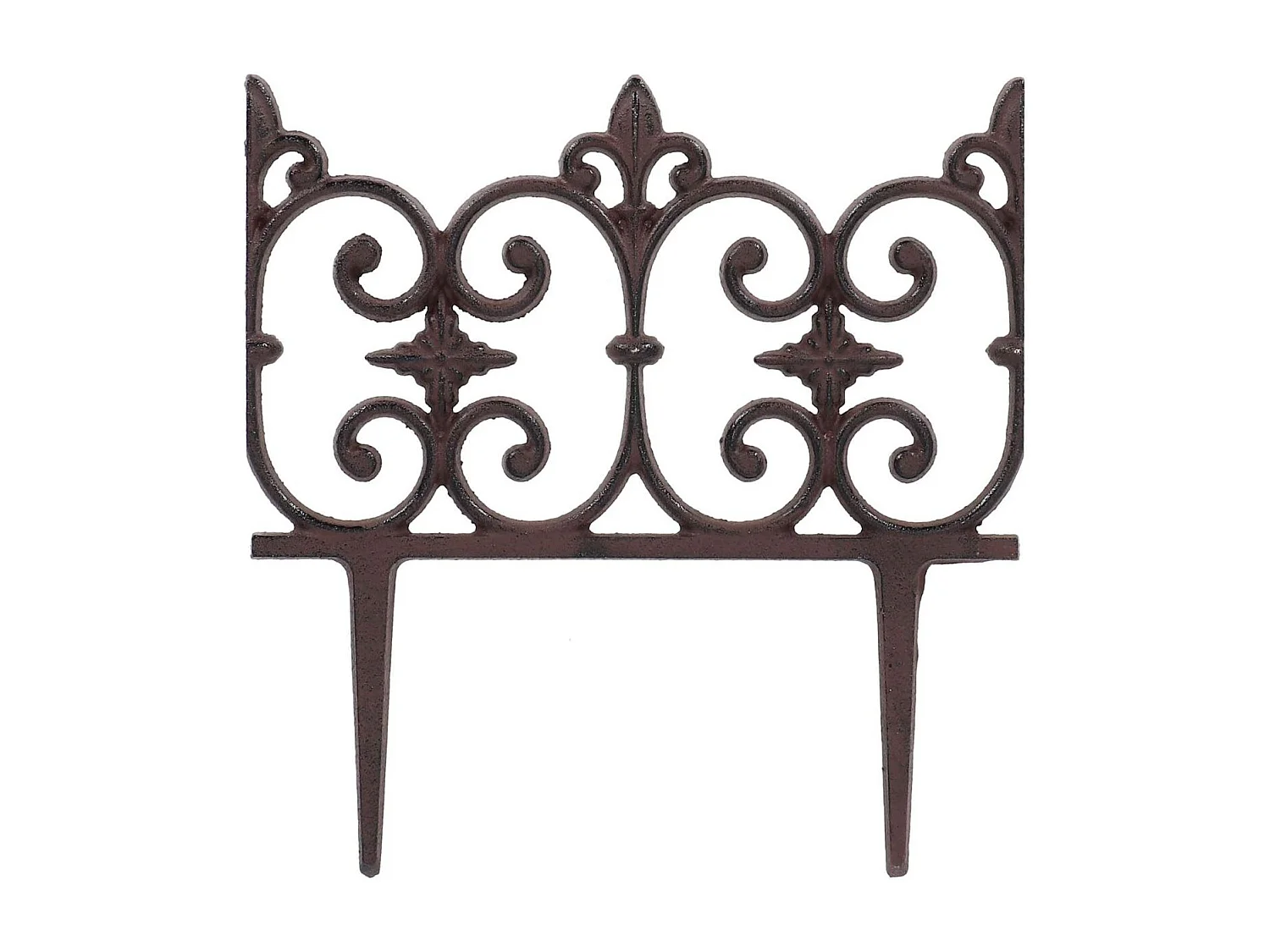 Bordure de jardin en fonte Valentine Unitaire