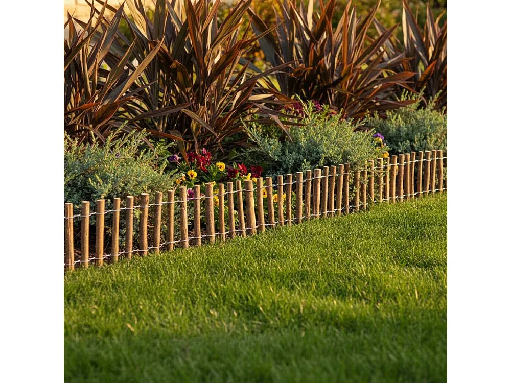 Bordure en noisetier