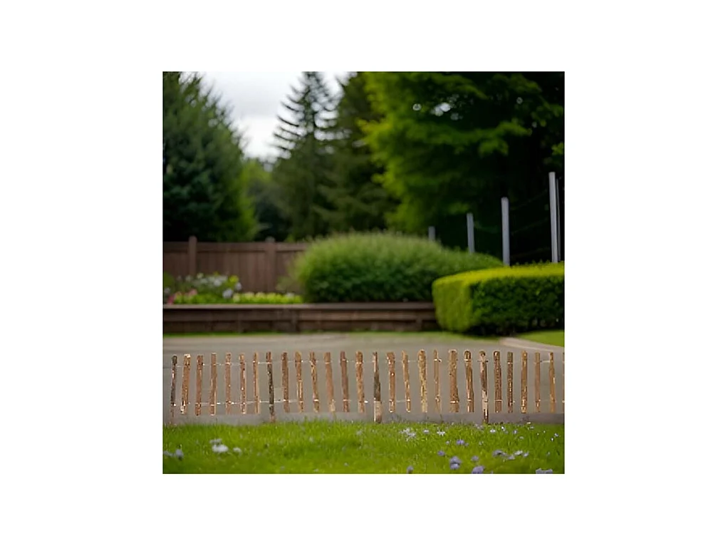 Bordure en noisetier