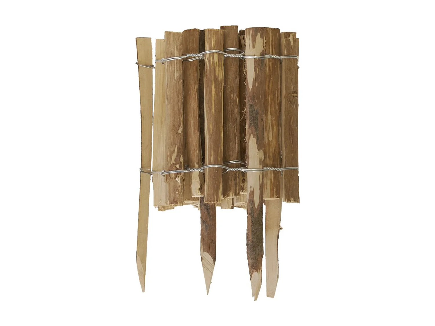 Bordure en noisetier