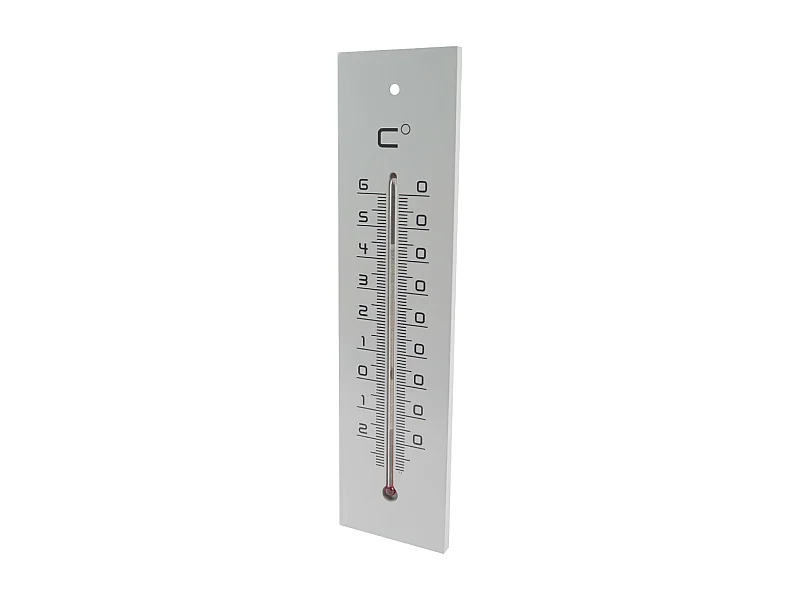 Thermometer aus zeitgenössischem Medium Grau - 30 cm