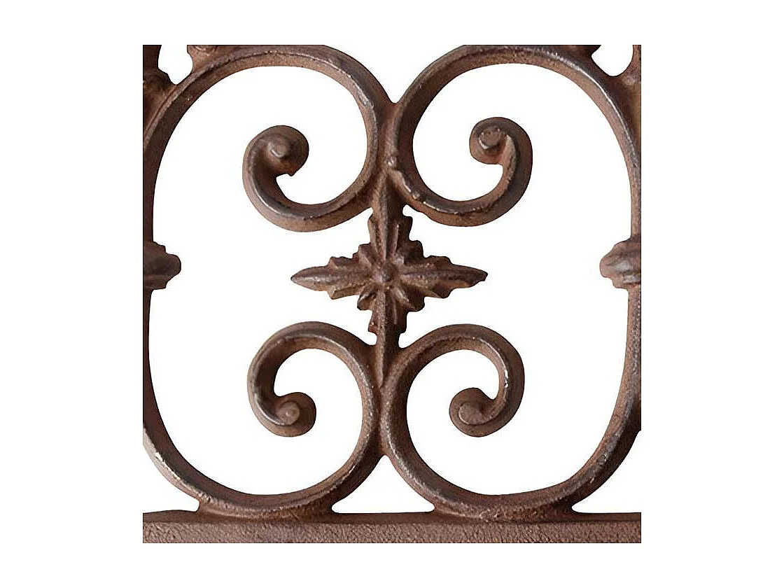 Bordure de jardin en fonte Valentine Lot de 10