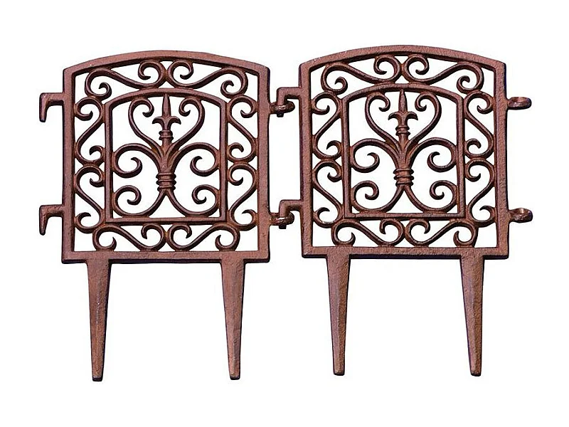 Bordure à assembler en fonte Tradition Lot de 2