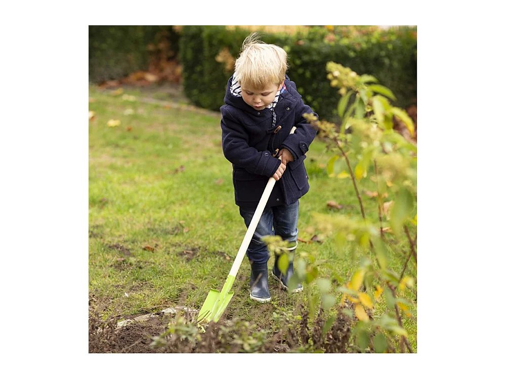 Set kleiner Gärtner Zubehör für Kinder aus Metall Handschuhe + große Werkzeuge