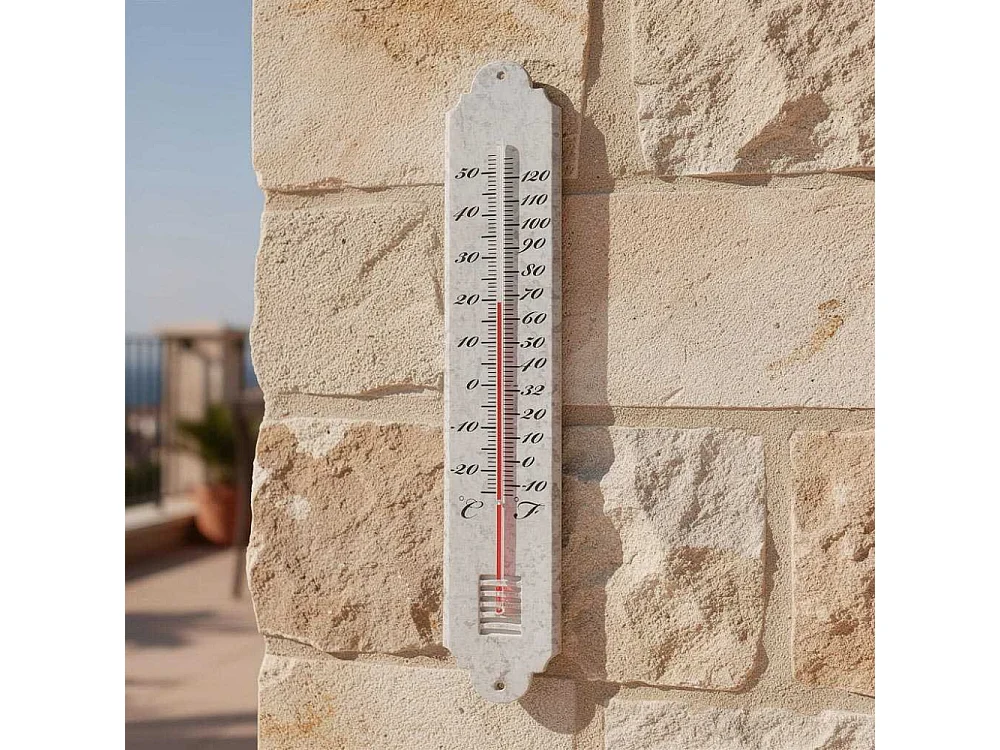 Altzink-Thermometer 50 cm