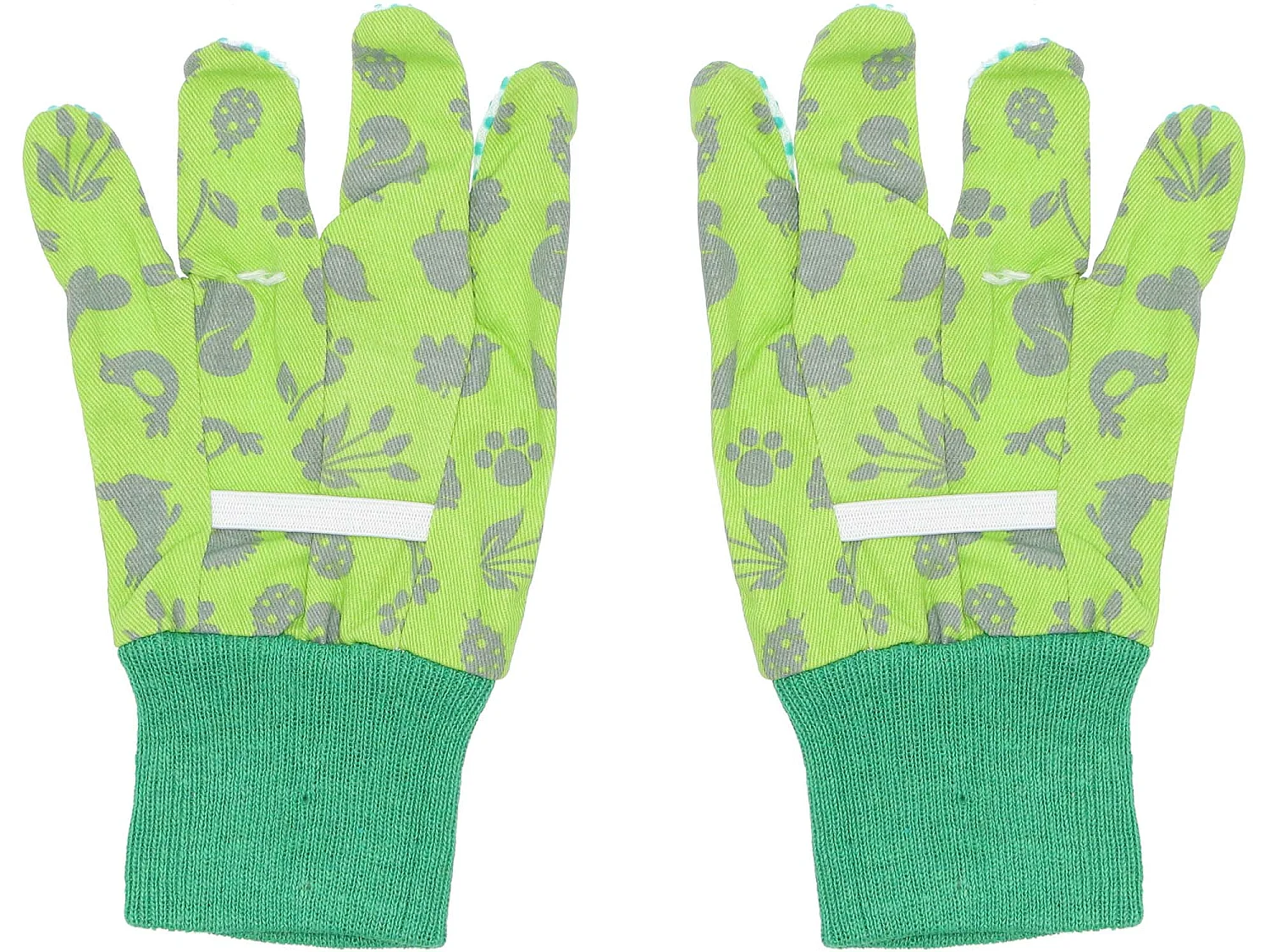 Kit petit jardinier accessoires pour enfant en métal Seau + gants + petits outils