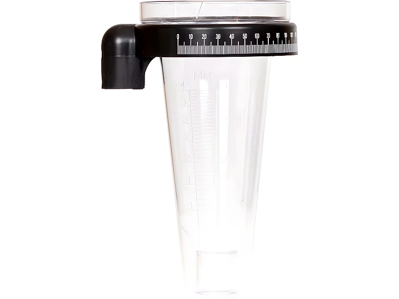 Pluviomètre en plastique résistant au Gel 40 mm