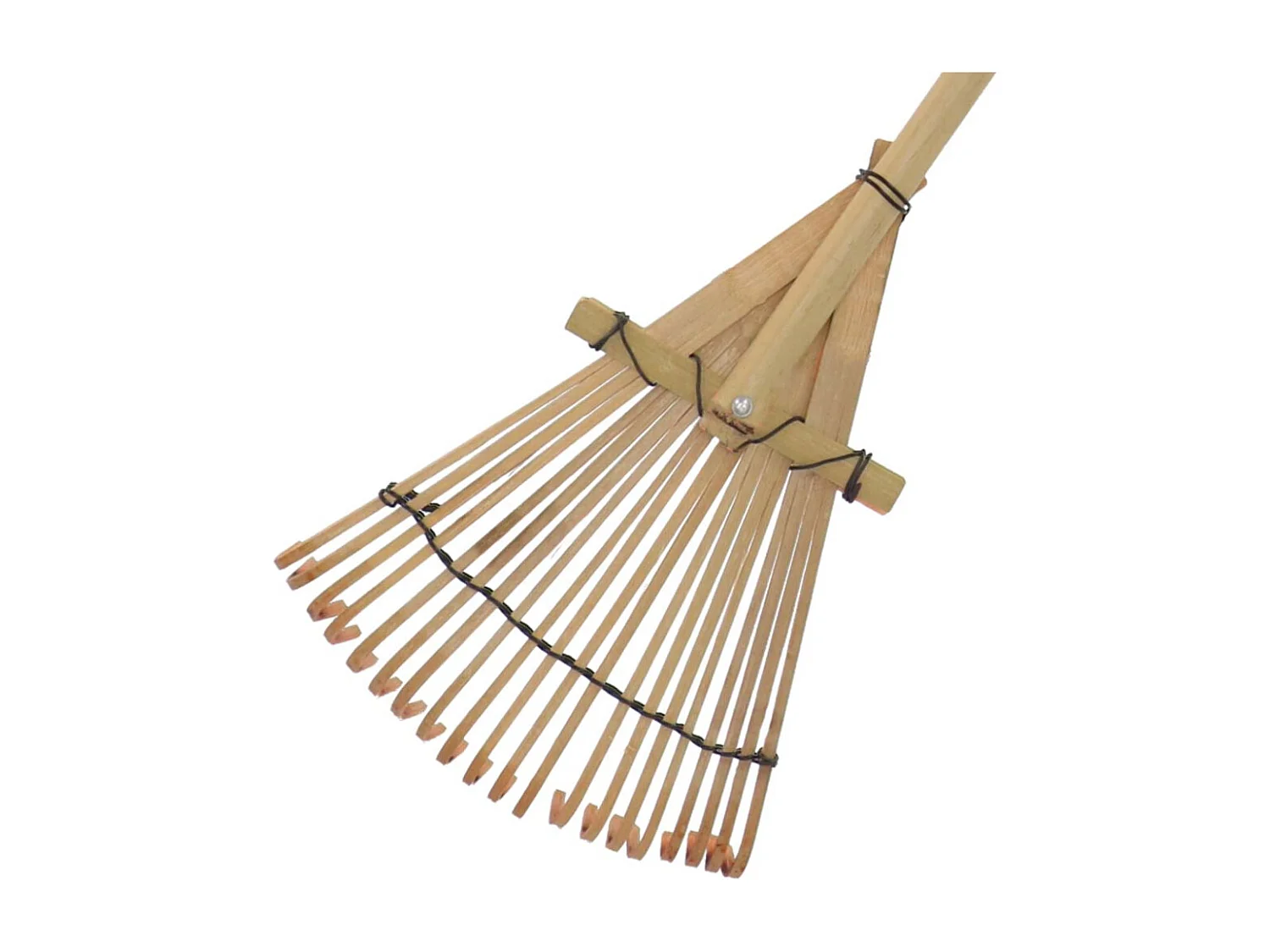 Bambus-Rasenrechen für Kinder