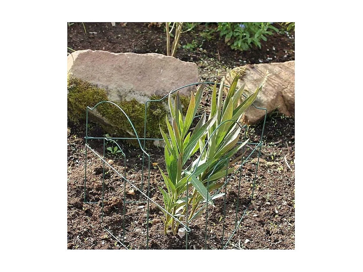 Bordure de jardin en métal Lawn 3m Lot de 3