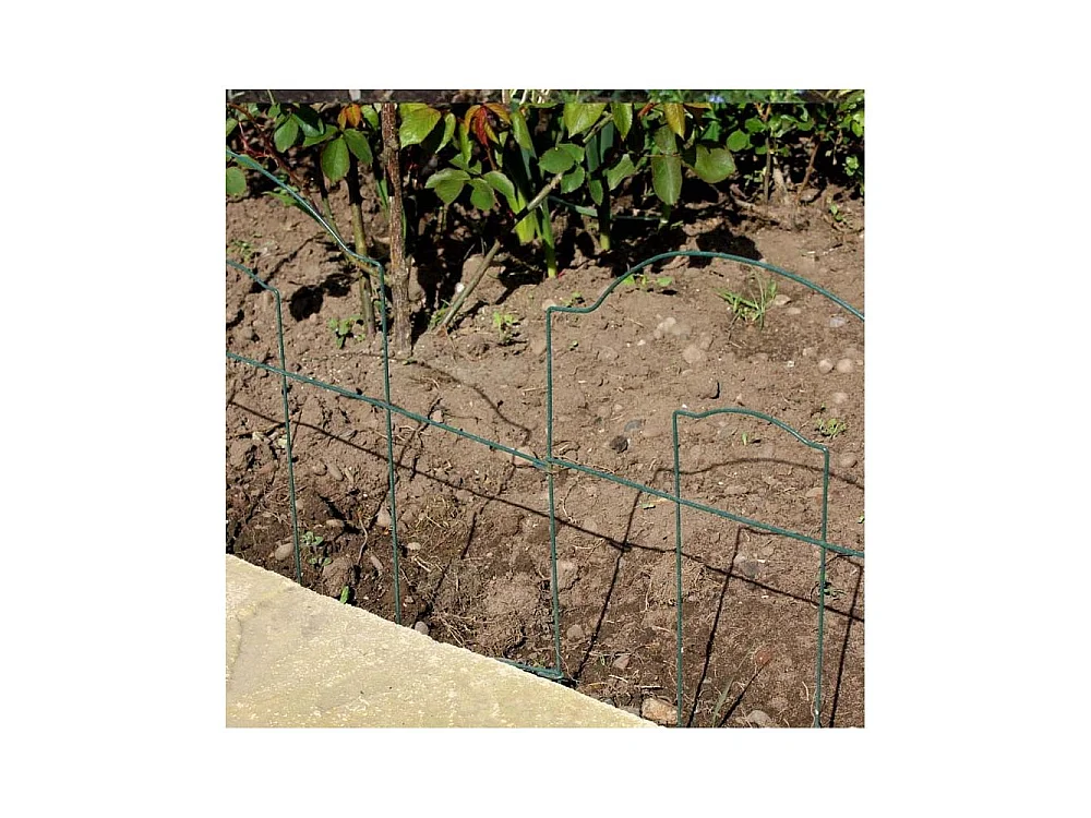 Bordure de jardin en métal Lawn 3m Lot de 3