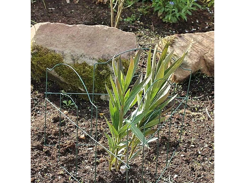 Bordure de jardin en métal Lawn 3m Lot de 3